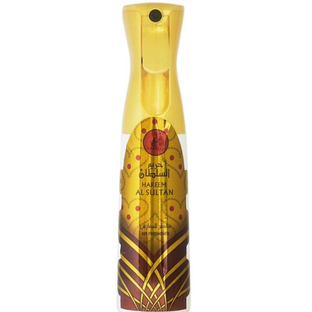 Khadlaj Hareem Al Sultan Gold Air Freshener Spray - New